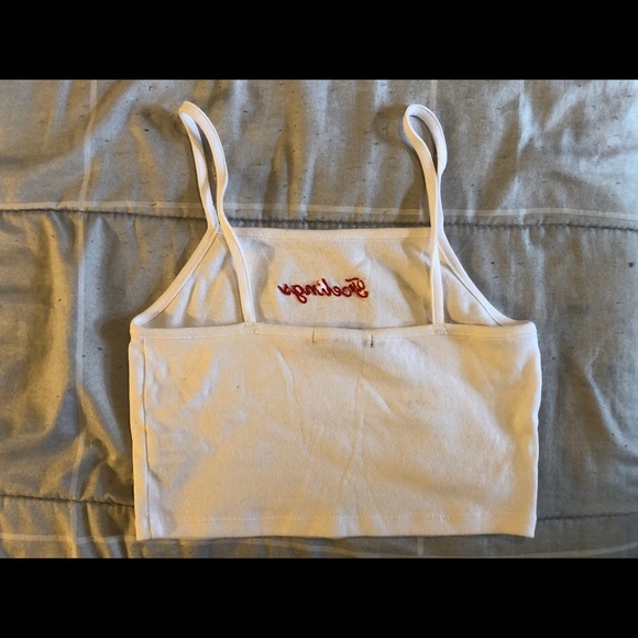 ‘Feelings’ Crop top - Picture 2 of 4